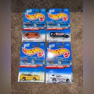 Hot Wheels Sugar Rush Series full set 1-4, all New in box